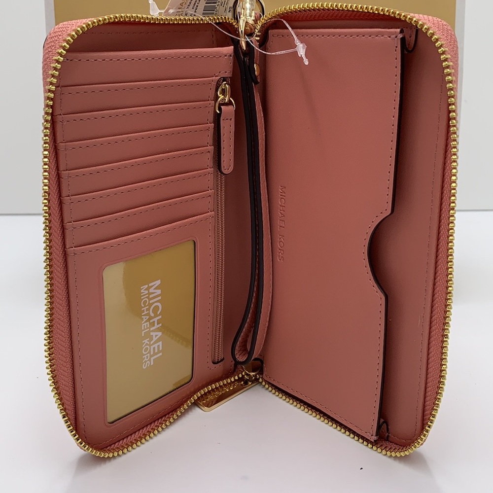 Michael Kors Jet Set Travel LG Flat MF Phone Case - Picture 6 of 16